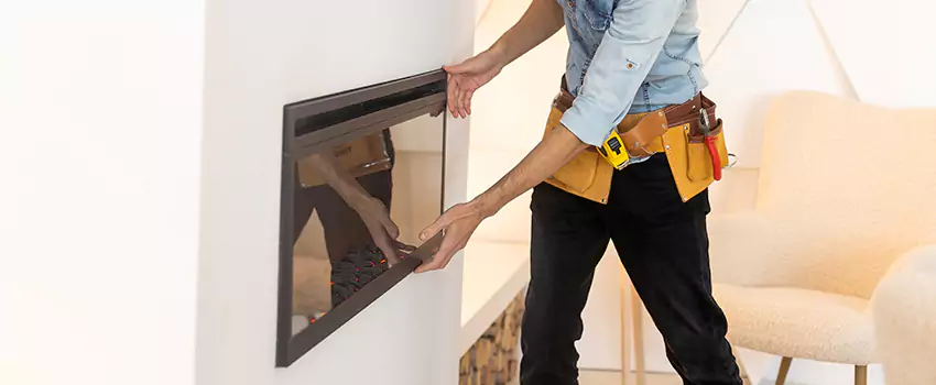 Metal Fireplace Installation in New Hope, Minnesota