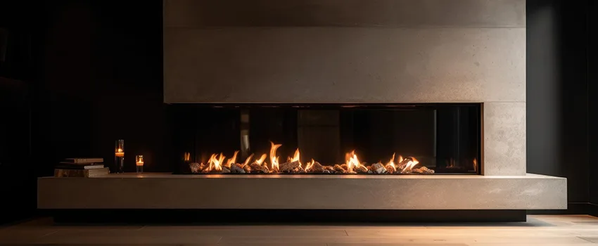 Gas Fireplace Ember Bed Design Services in New Hope, Minnesota