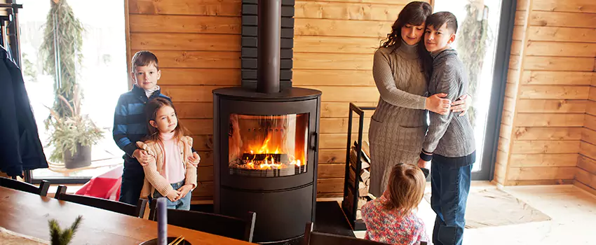 Morso Cast Iron Fireplace Insert Installation in New Hope, Minnesota