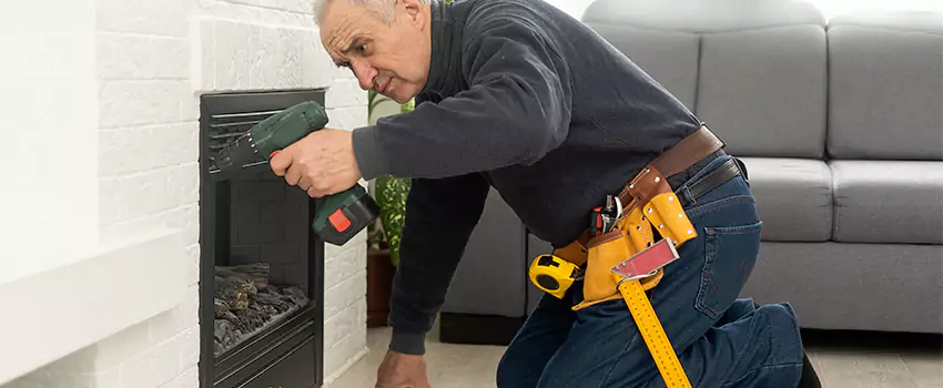 New Indoor Fireplace Installation in New Hope, Minnesota