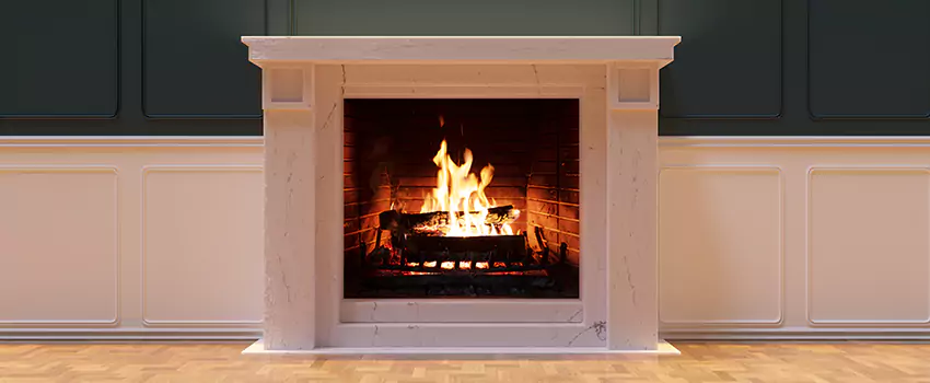 Open Flame Wood-Burning Fireplace Installation Services in New Hope, Minnesota