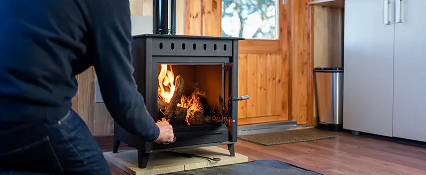 Open Hearth Wood Fireplace Installation in New Hope, MN