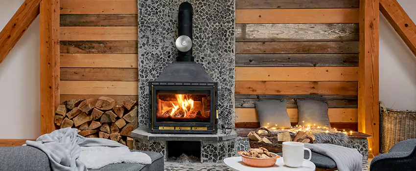 Thelin Hearth Products Direct Vent Gas Stove Fireplace Inspection in New Hope, Minnesota